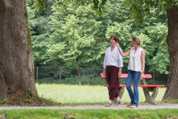 gemeinsamer Spaziergang - walk zu talk